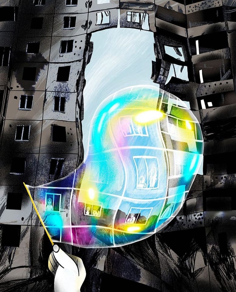 Трубы-барабаны...