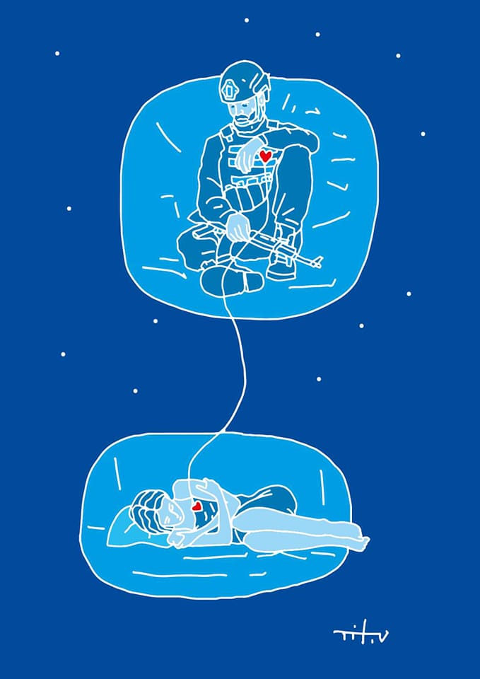 Улетают солдаты...